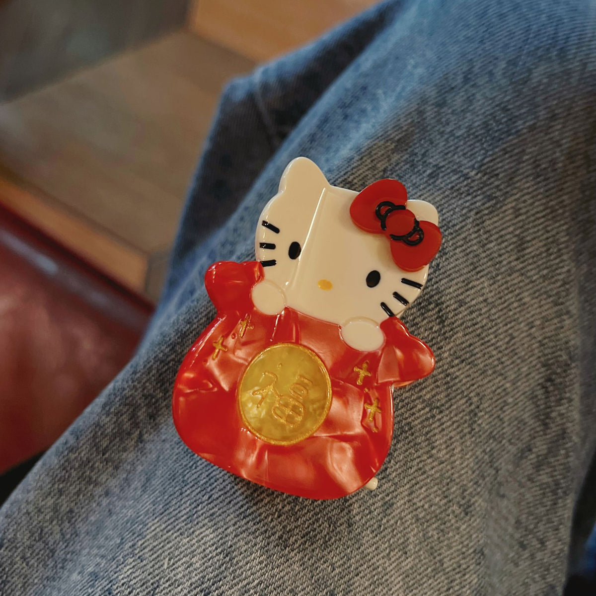 hello kitty hair claw