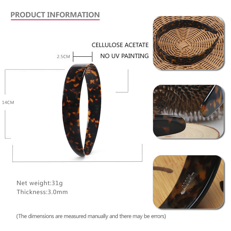 Alexander the same retro tortoiseshell headband