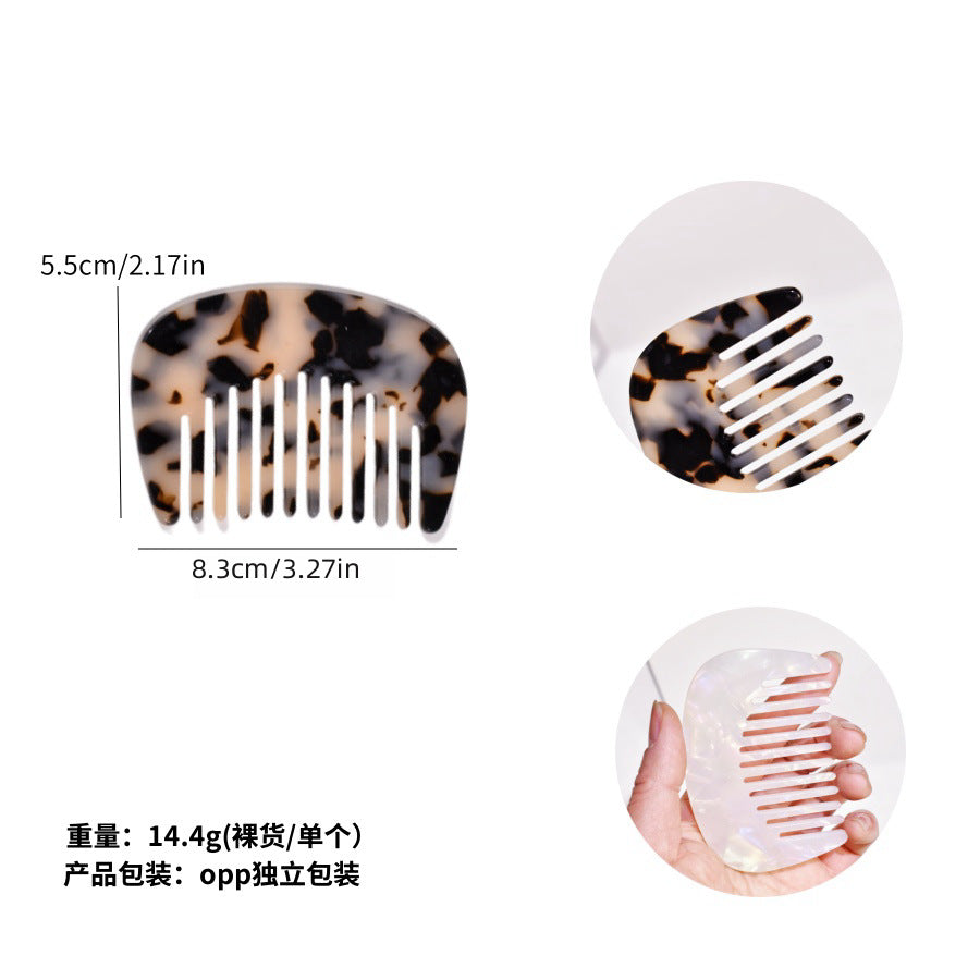 headgear Travel portable comb