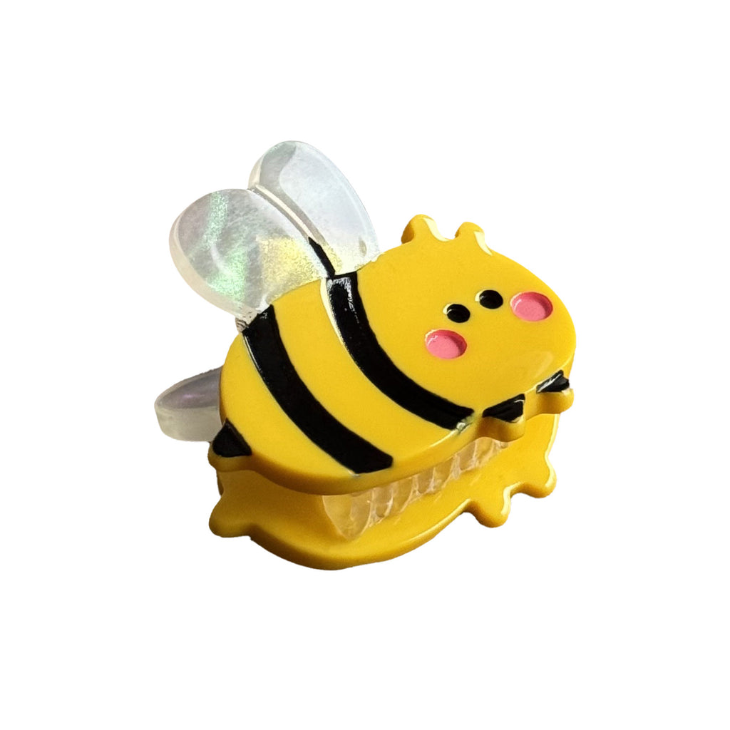 Mini Honeybee hedgehog ladybird hair claw