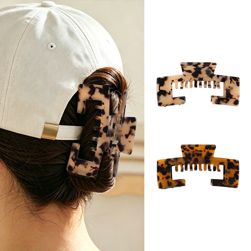 baseball cap hairpin large acetic acid back head Hair Claw