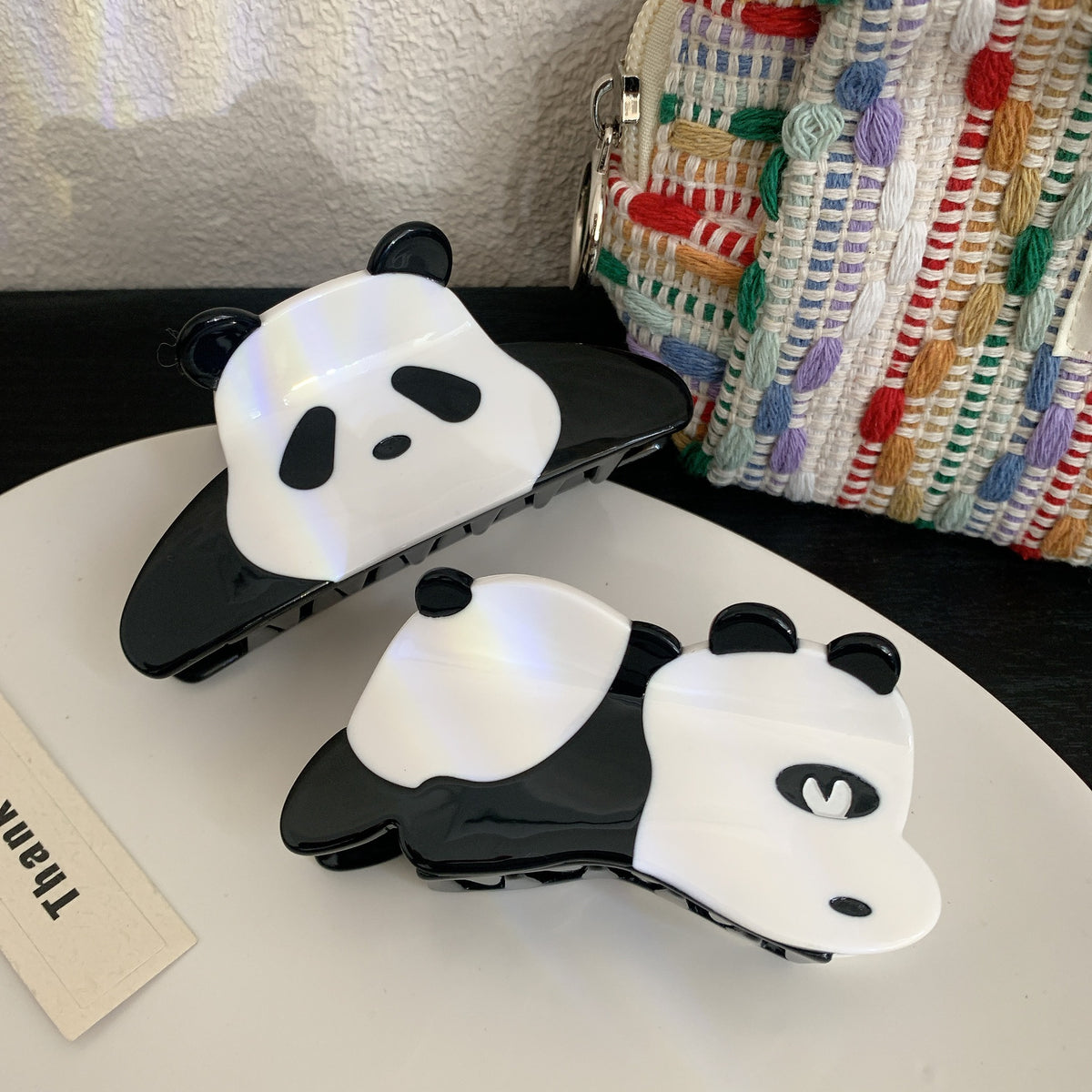 sweet panda hair claw