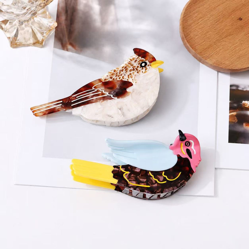 bird hair claw