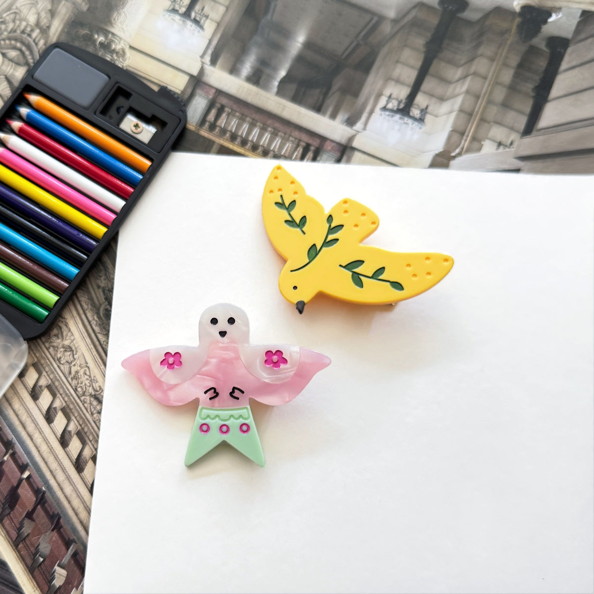 Bird Hair Clip