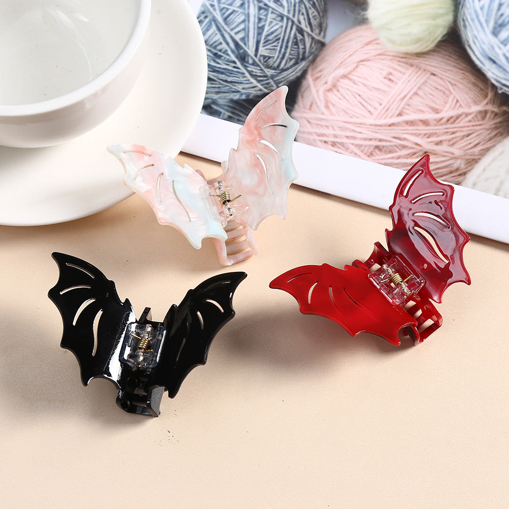 Bat hairpin Halloween funny hair clip