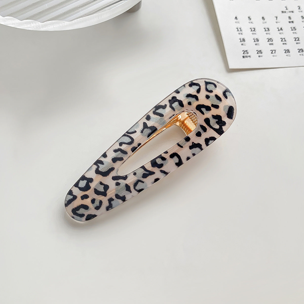 water drop hair clip