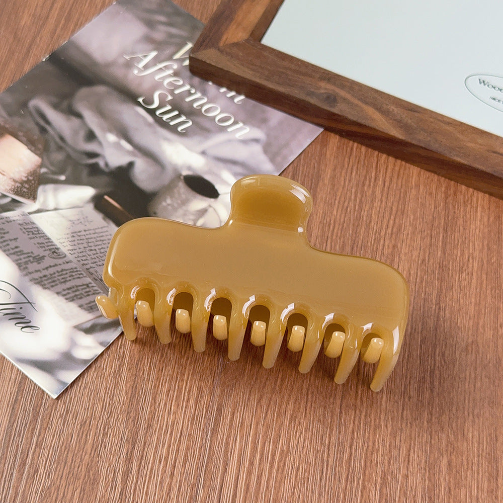 Jelly Chocolate Hair Claw
