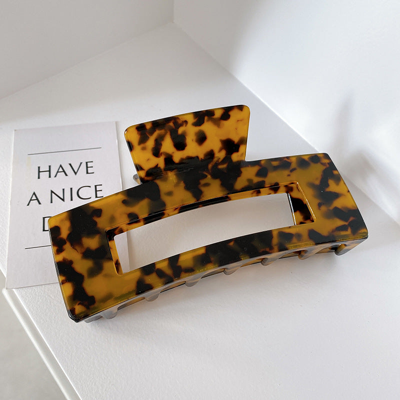 13cm oversized square hair claw