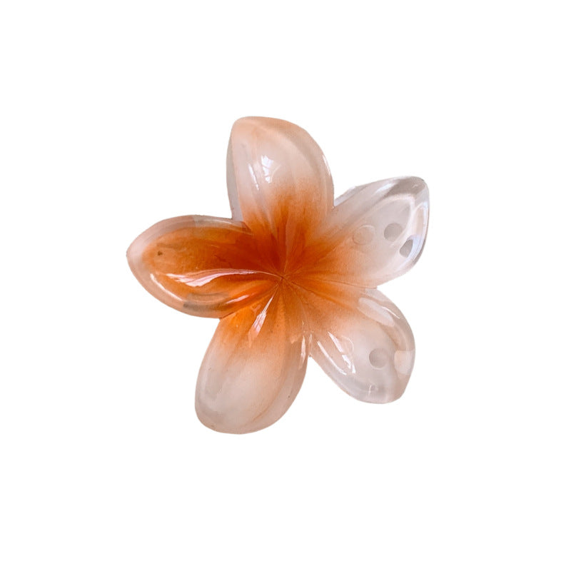 Egg Flower Hair Claw
