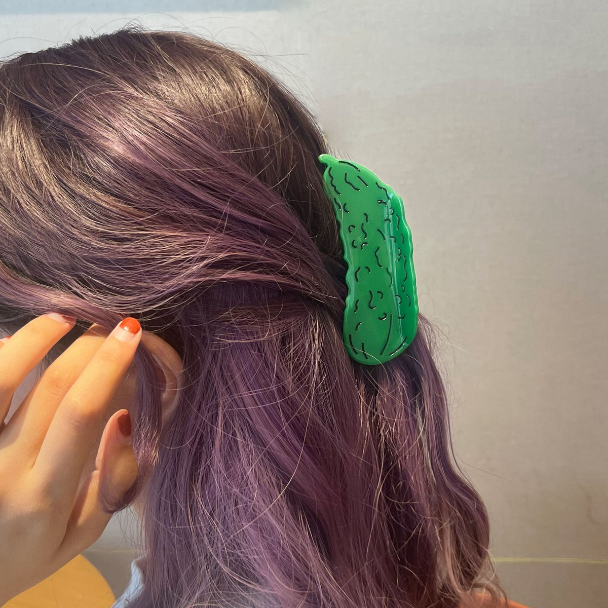 Cucumber Hair Claw