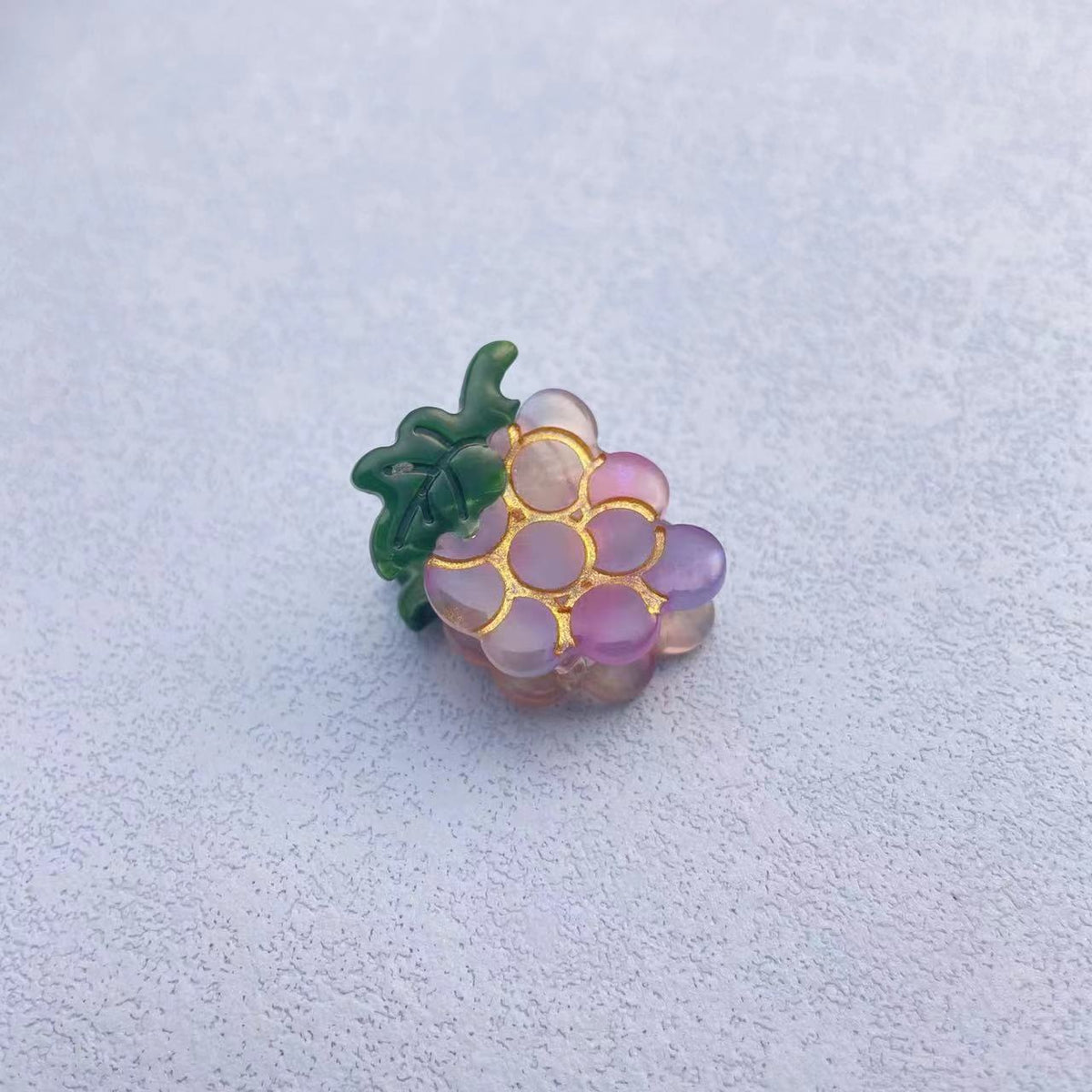 Mini fruit hair clips