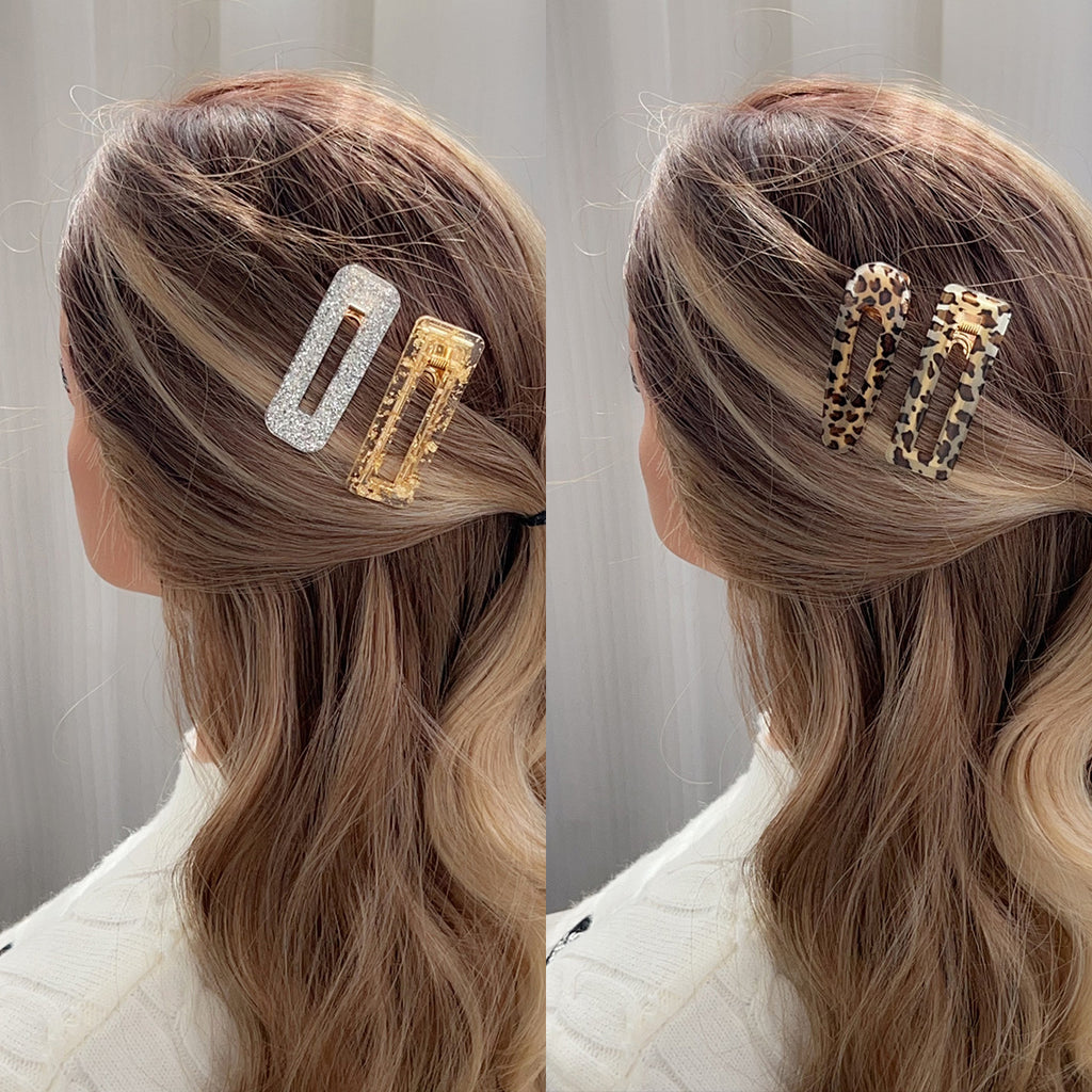 water drop hair clip