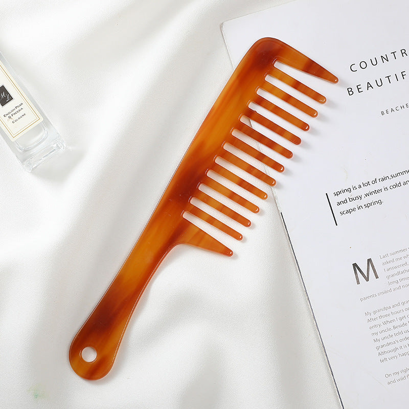 exquisite marble pattern hair comb