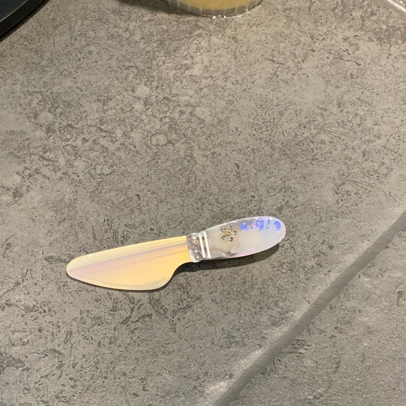 knife fork hair clip