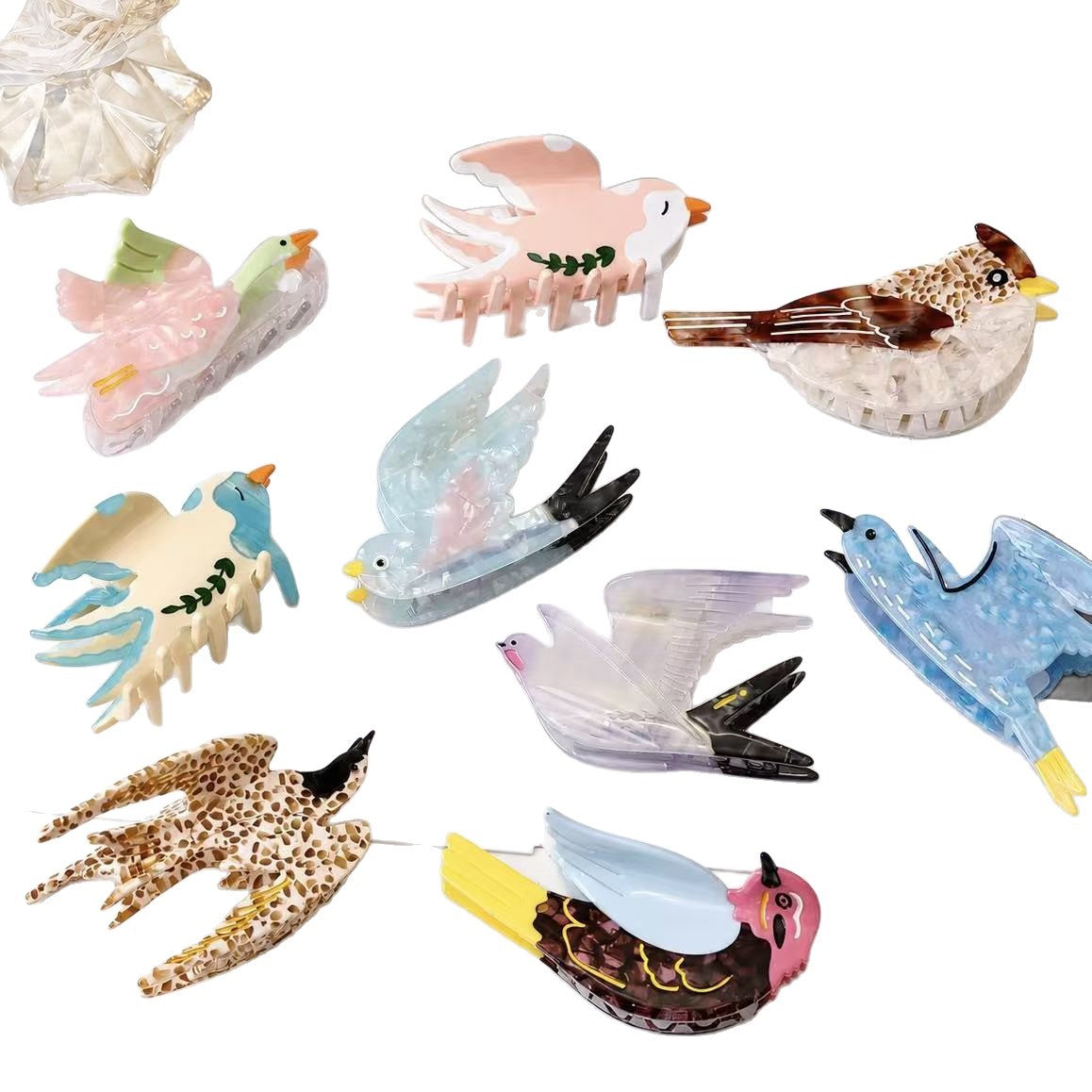 bird hair claw