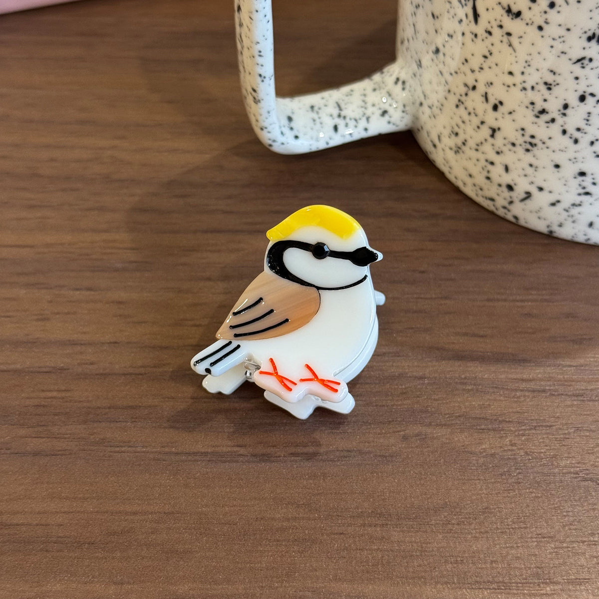 Mini bird hair claw