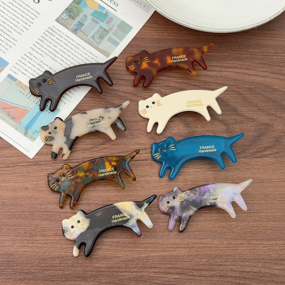 Jumping Cat Hair Clip