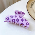 Exquisite Flower Carving Hair Claw