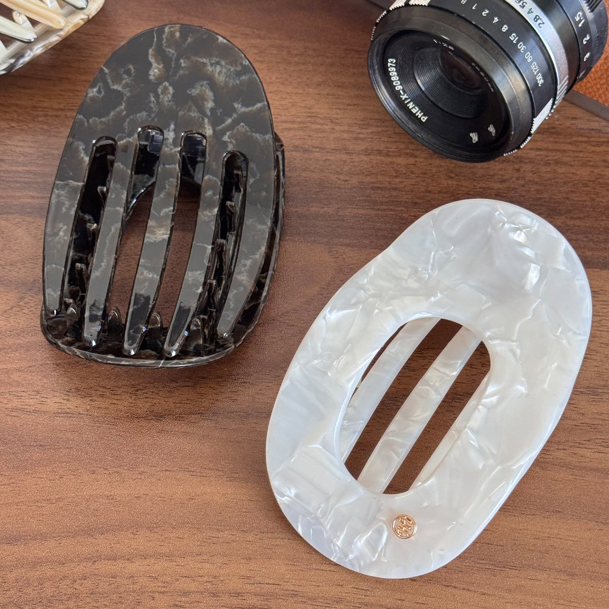 Flat Grab Clip Back Head Disc Hair Claw