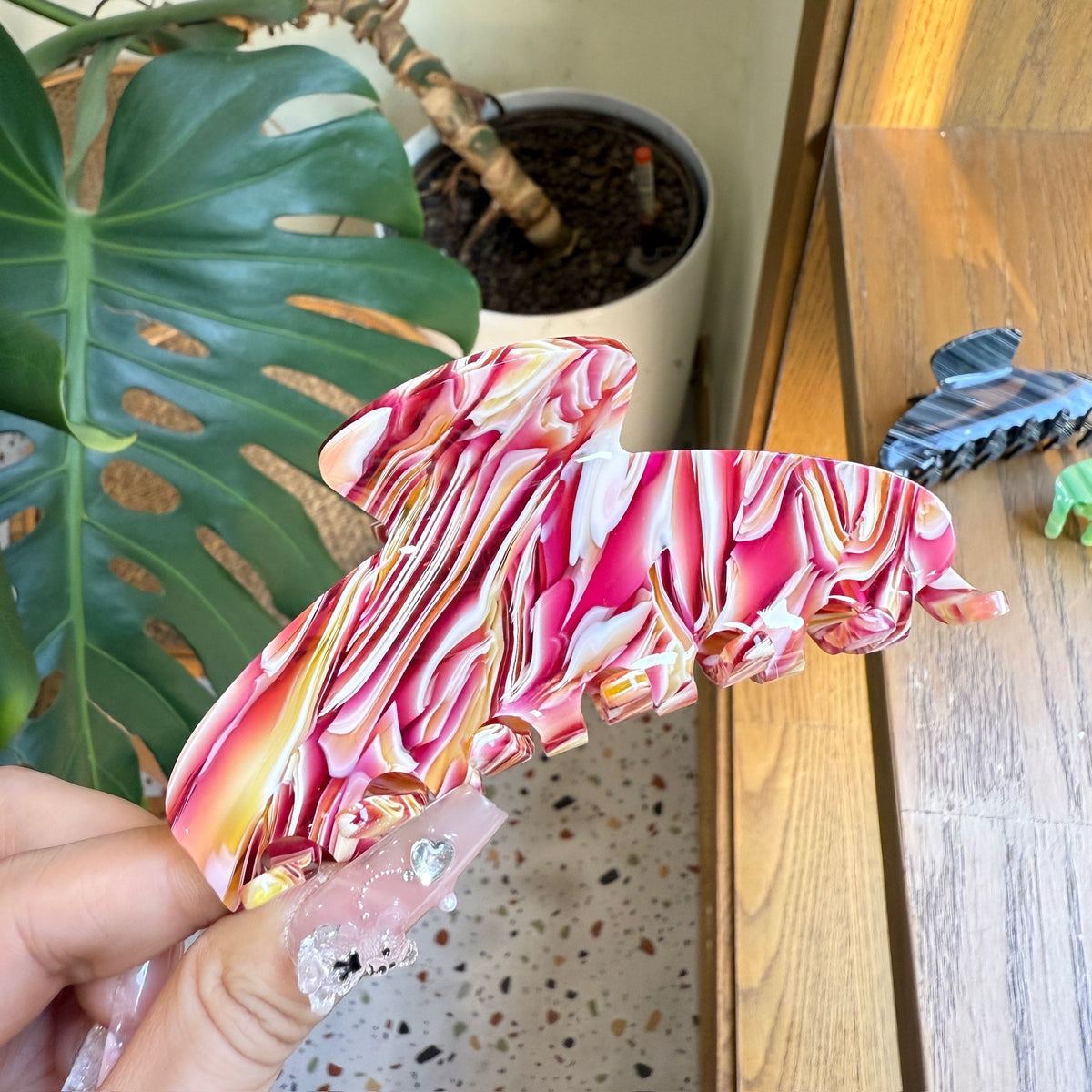 DIY Custom Big Hair Claw