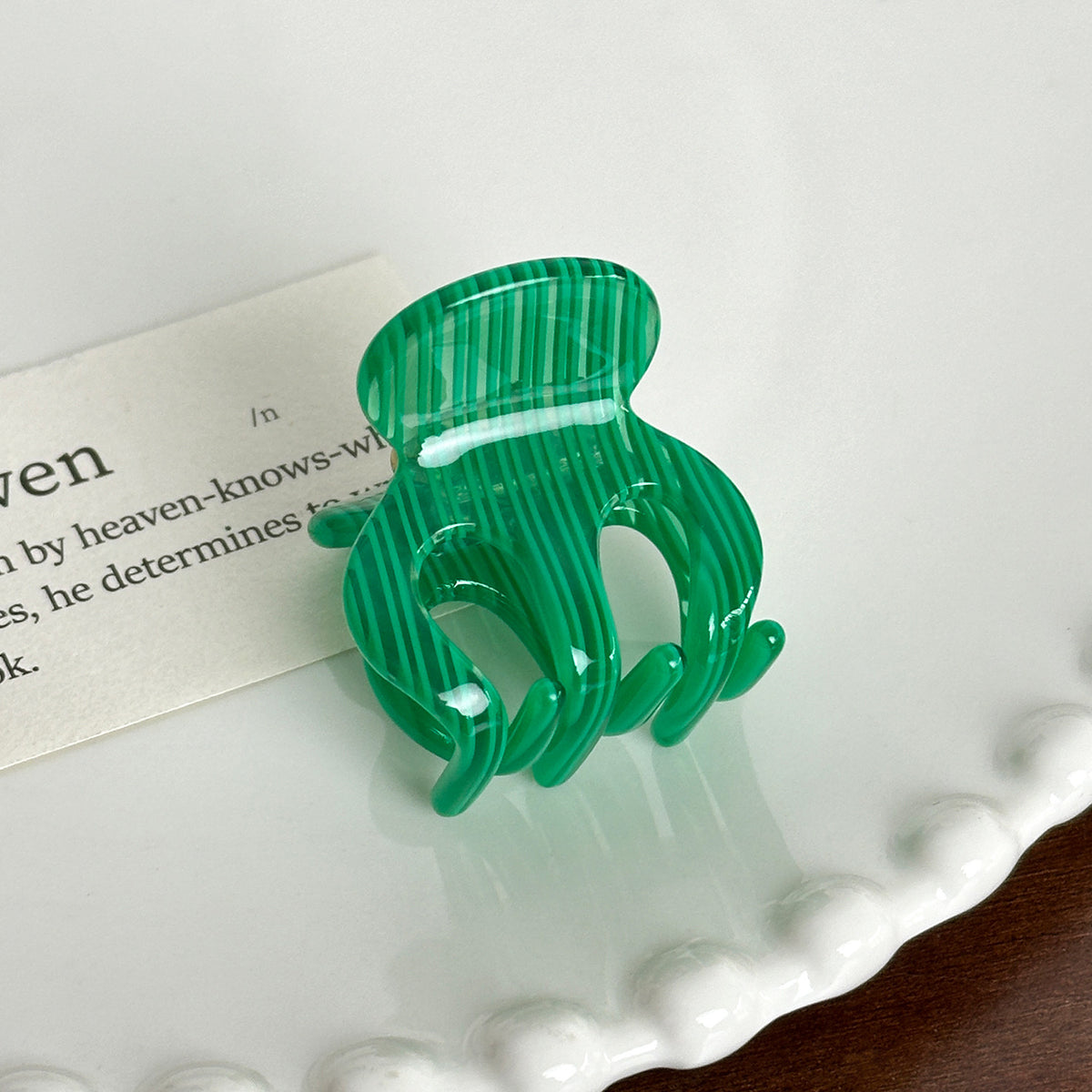 small jelly bangs hair clip