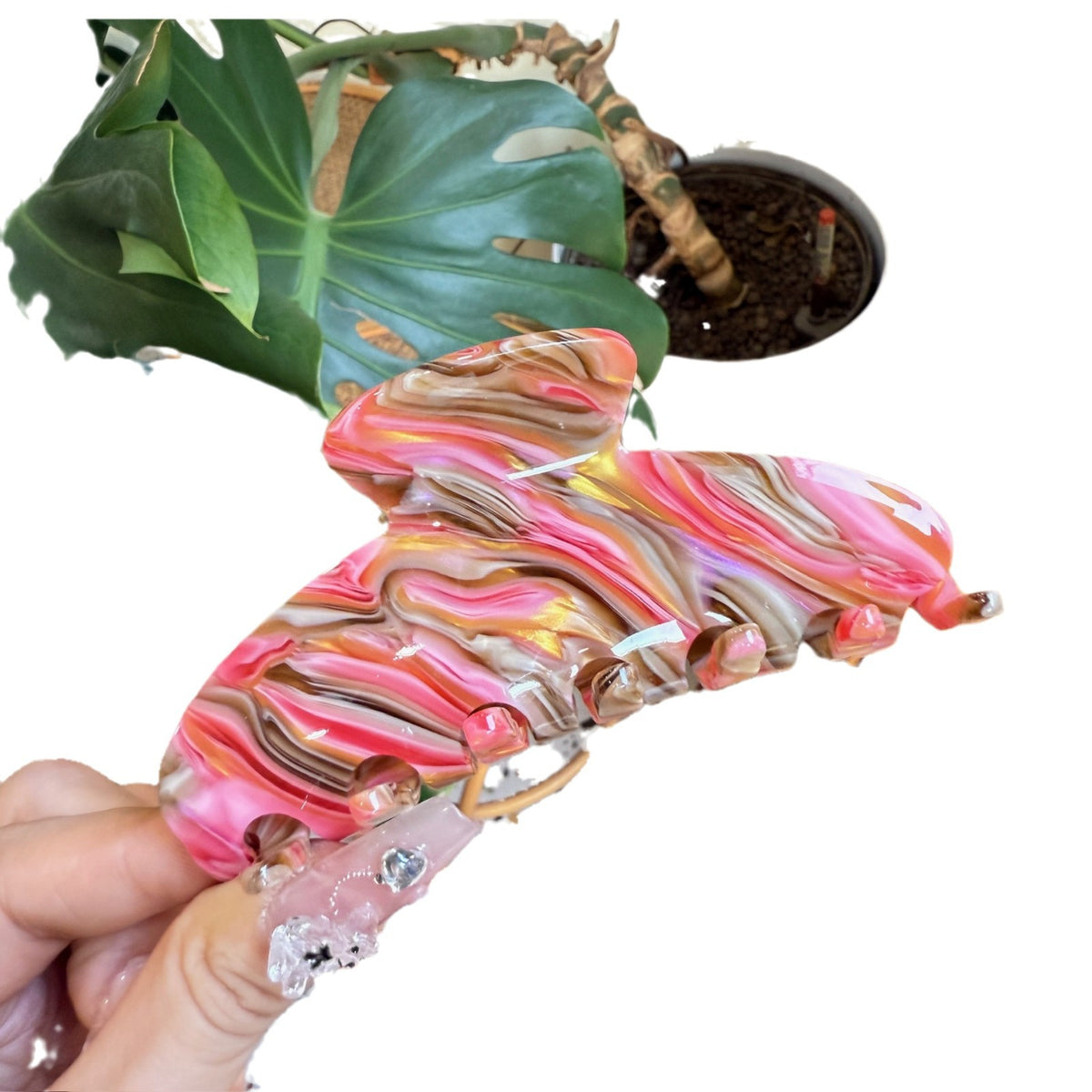 DIY Custom Big Hair Claw