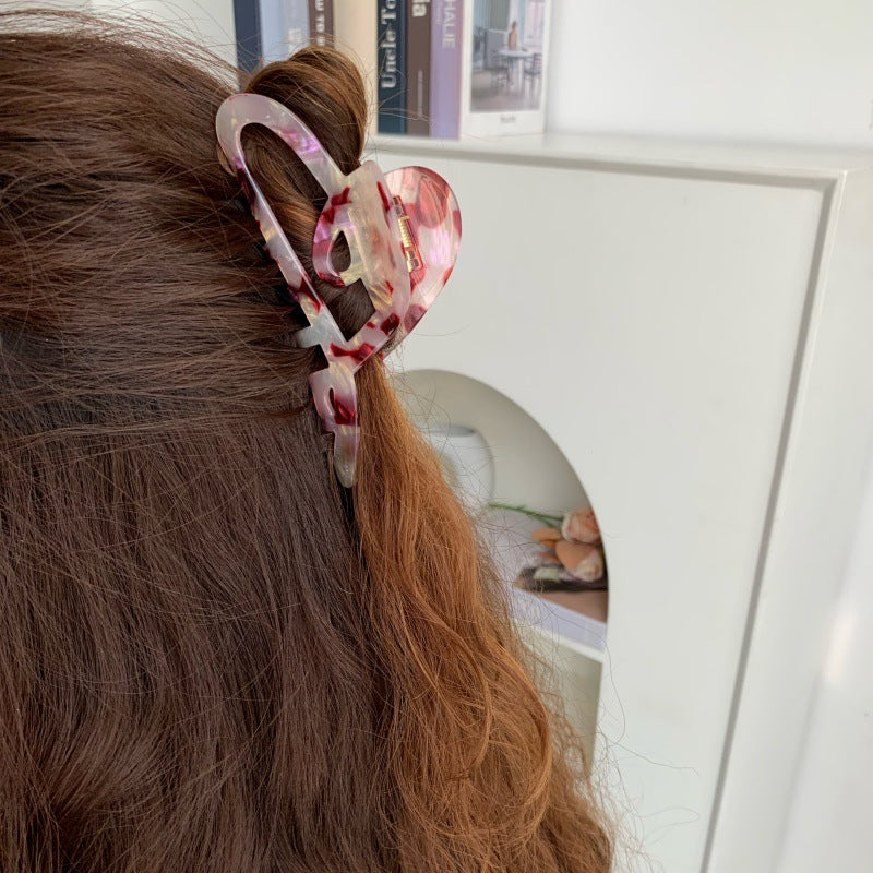 Heart Hair Claw