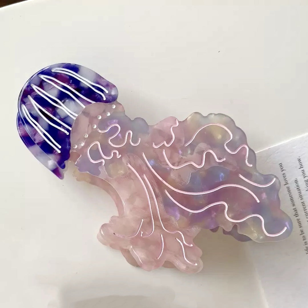 marine jellyfish hair claw