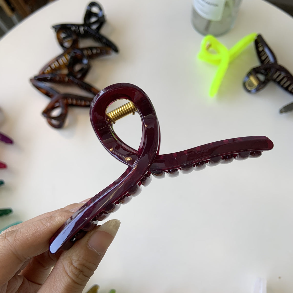 11cm clothes hanger hair claw