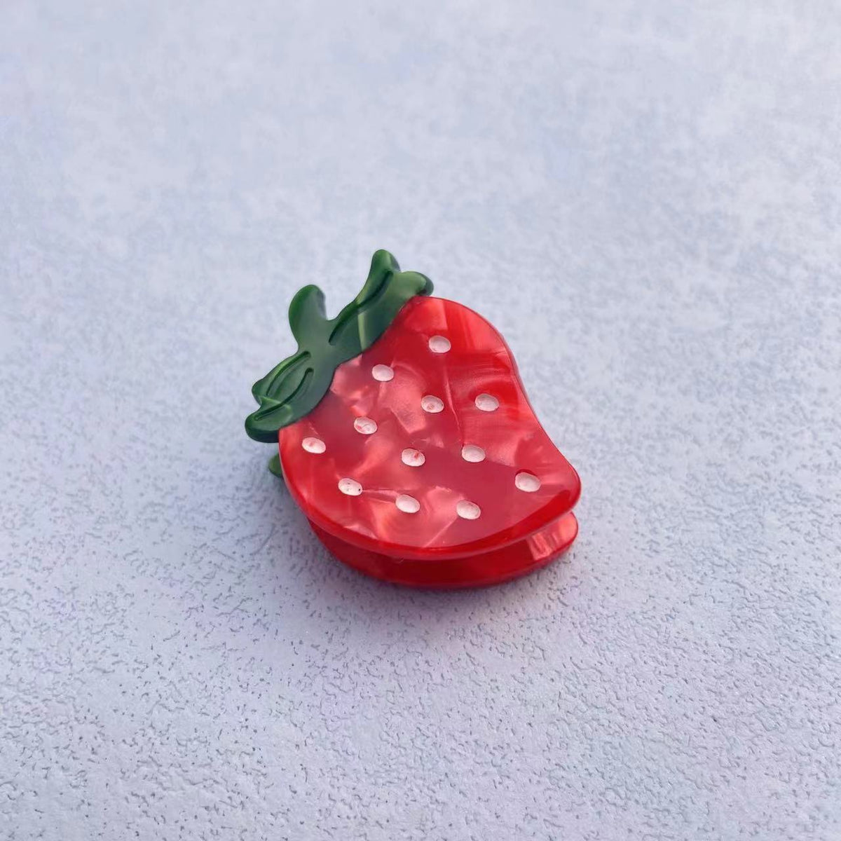 Mini fruit hair clips