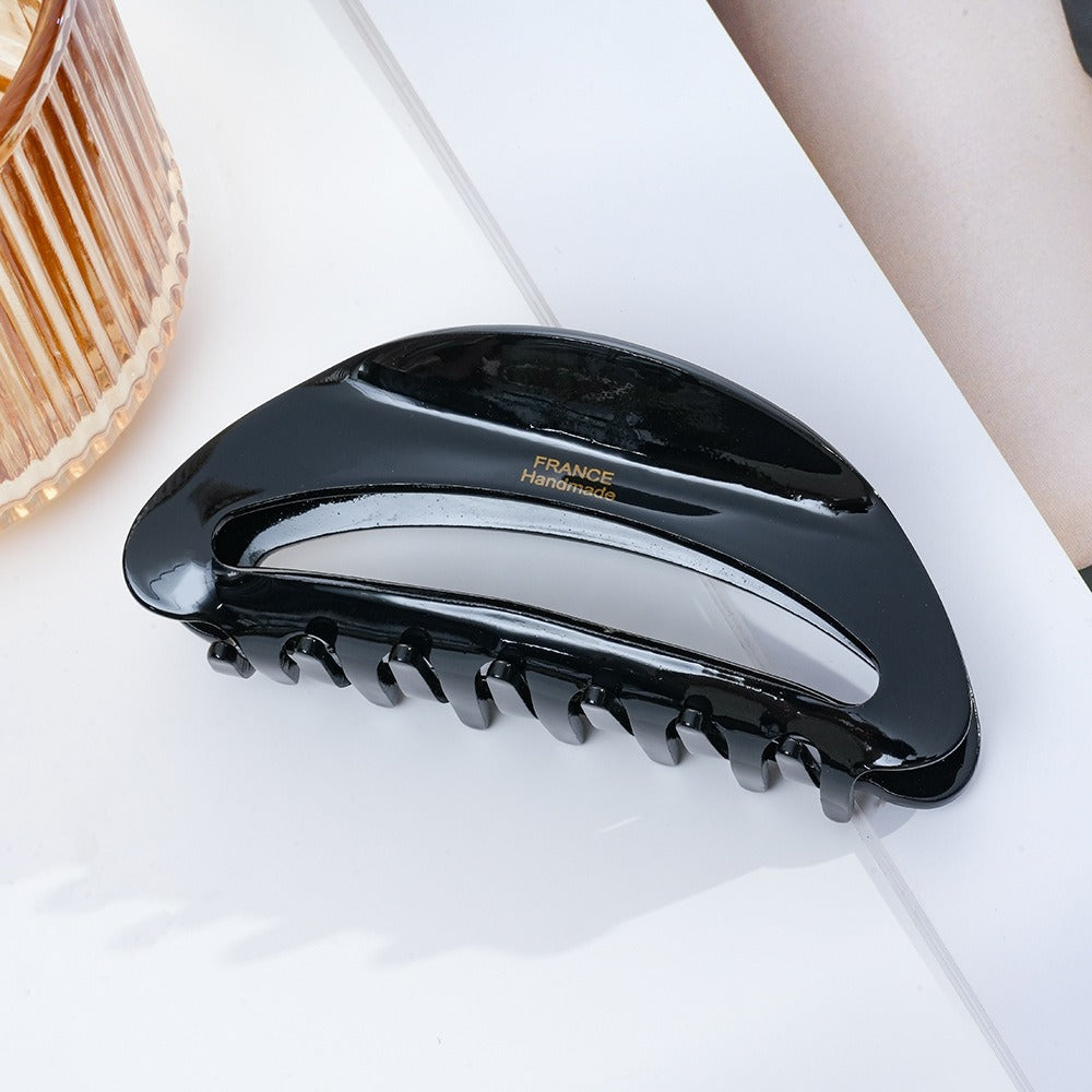 French acetic acid hairpin retro hollow tortoiseshell hair claw