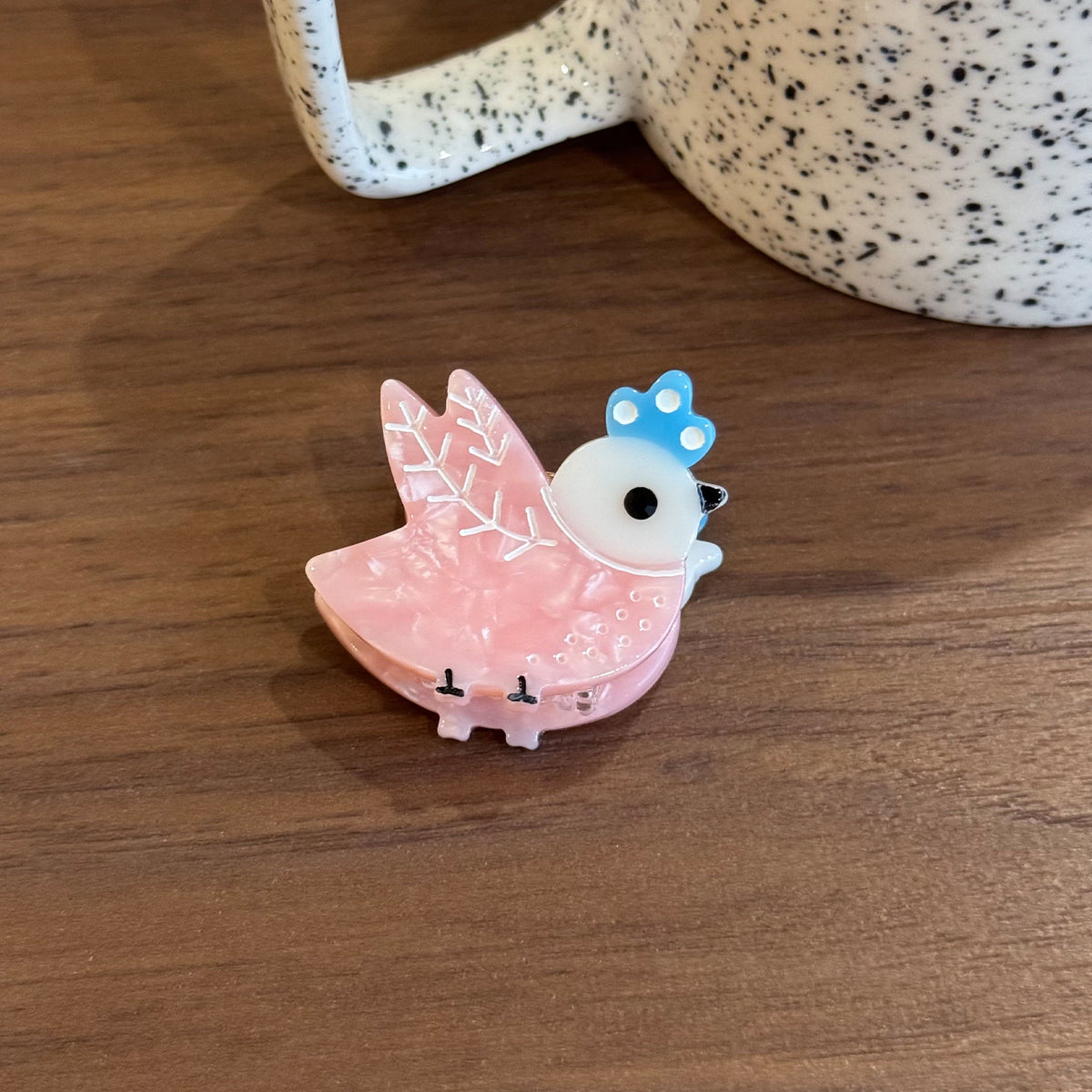 Mini bird hair claw