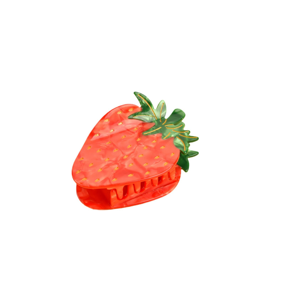 fruit strawberry hair claw