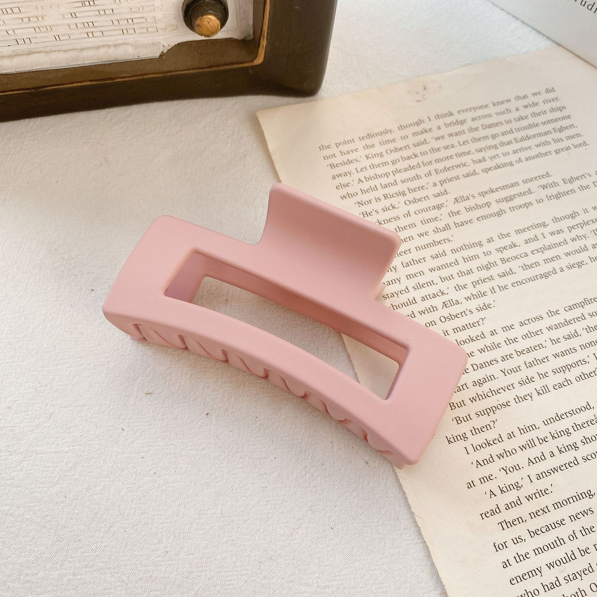 10.5Cm Korean version temperament matte large resin hair claw
