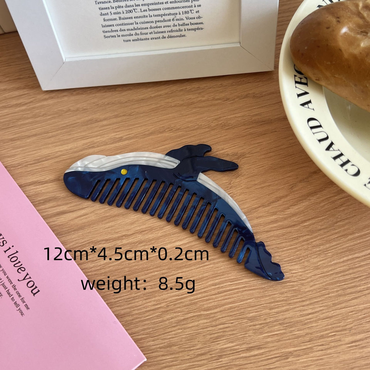 Tulip Flower Comb Premium Animal Vegetable Acetic Acid Makeup Fun Comb Portable Hair Comb