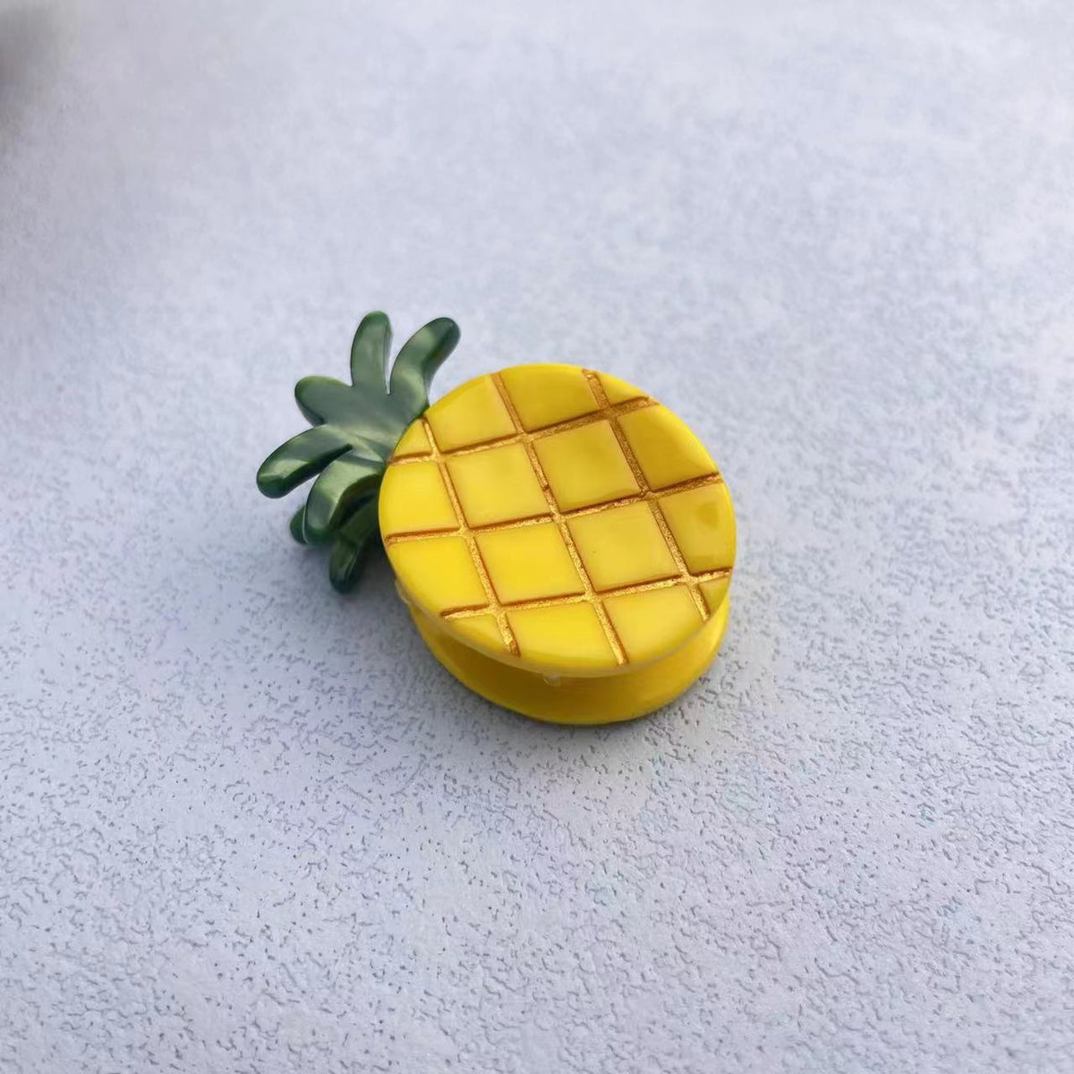 Mini fruit hair clips