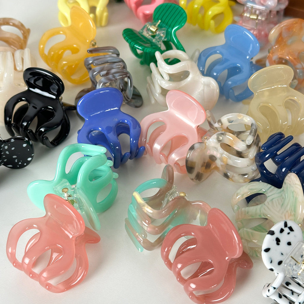 small jelly bangs hair clip