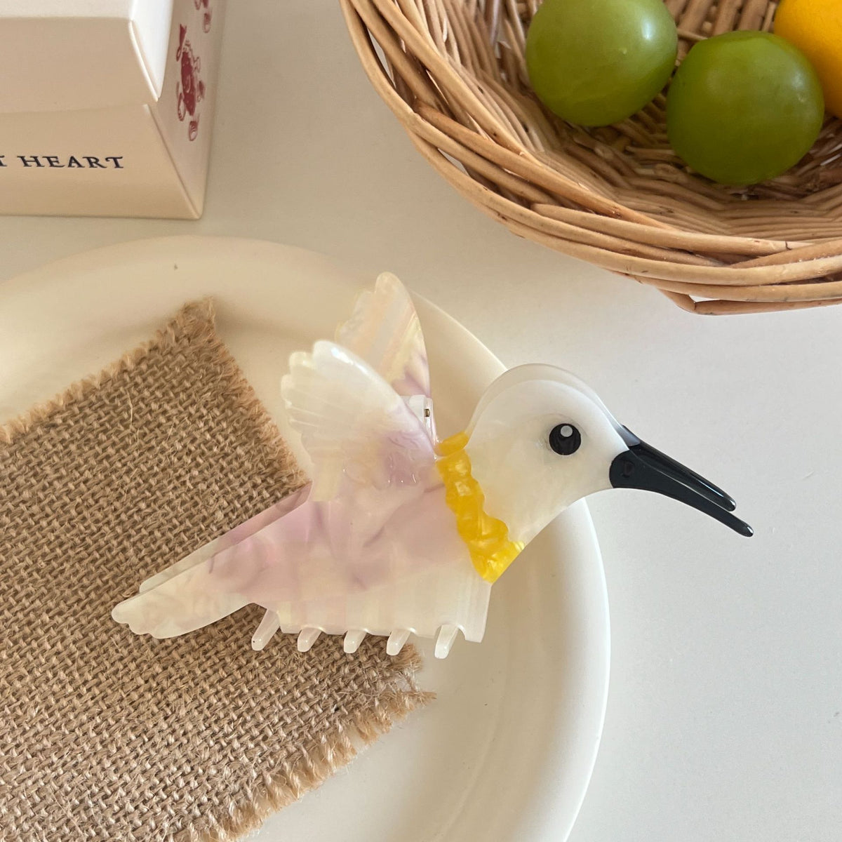 hummingbird hair claw