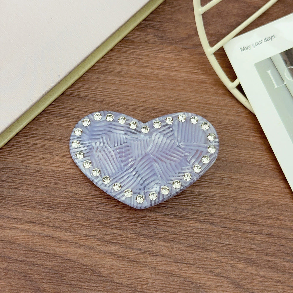 Love diamond hair clip