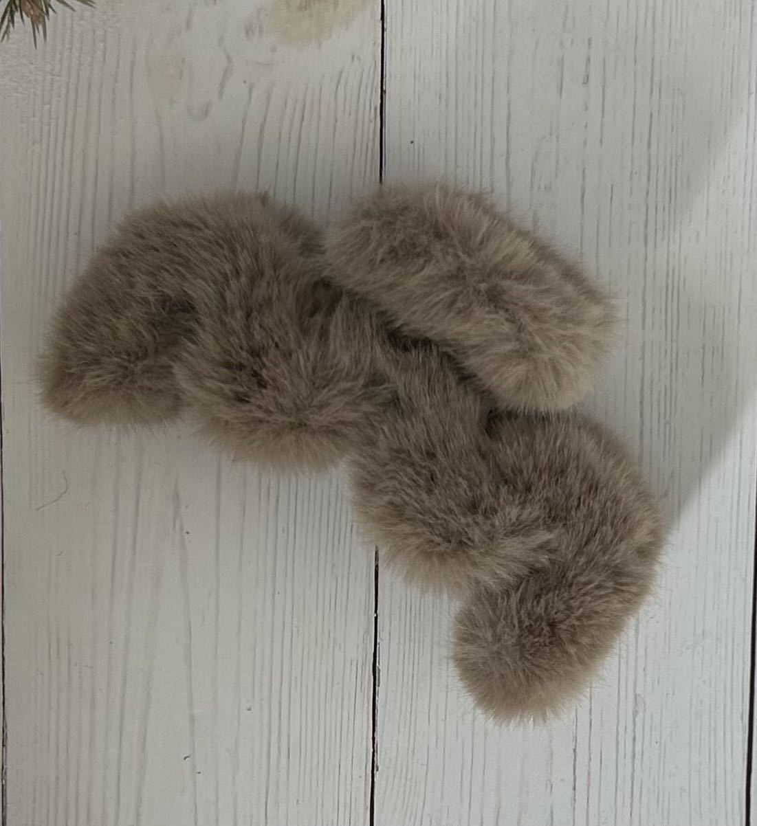 Autumn/Winter Plush Claw Clip