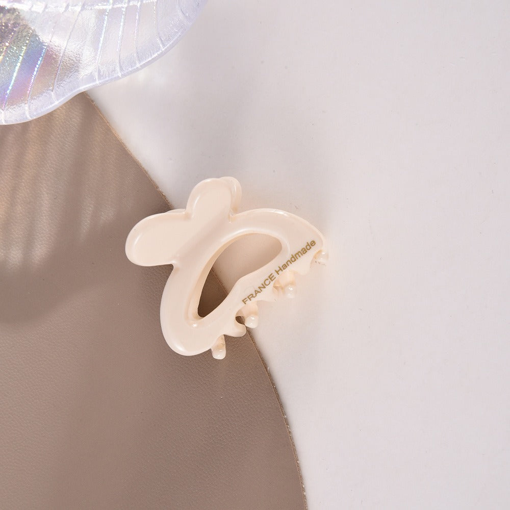 French acetic acid hairpin retro hollow tortoiseshell hair claw