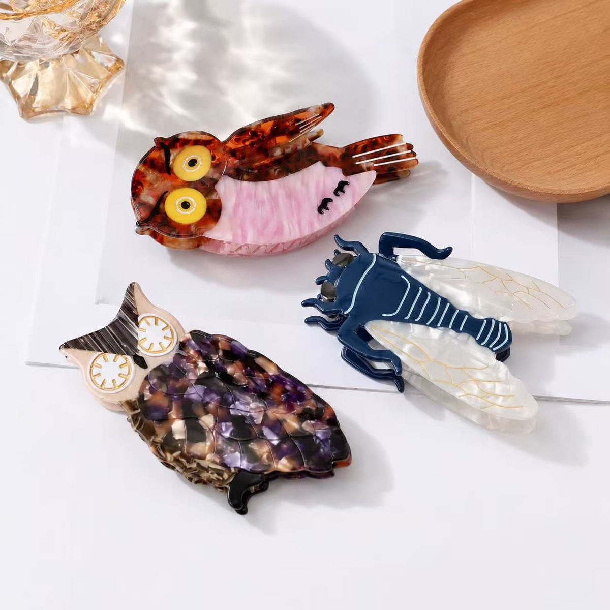 animals owl hair claw