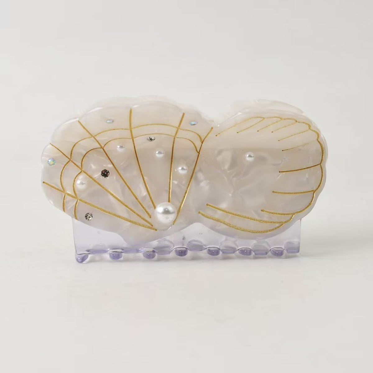 Ocean lobster seahorse conch hair claw