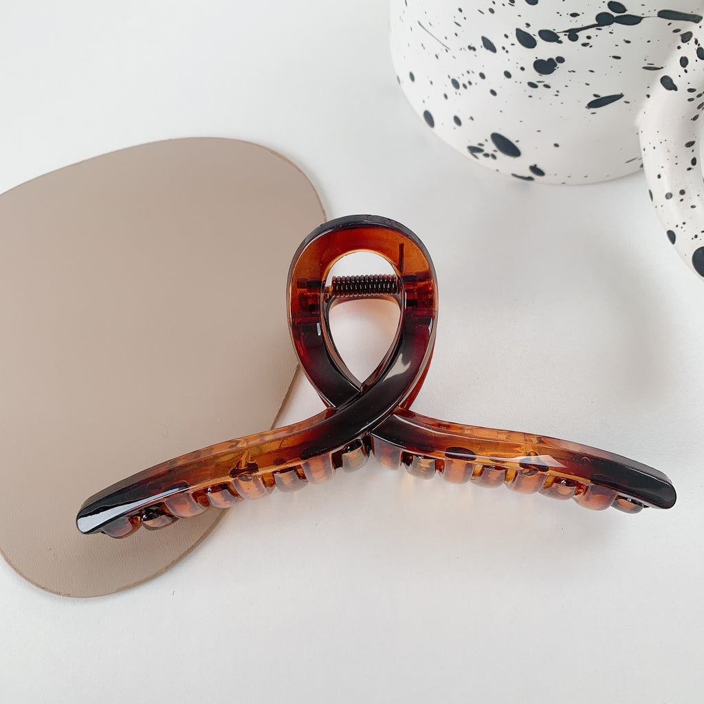 Morandi matte hairpin matte texture large hair claw