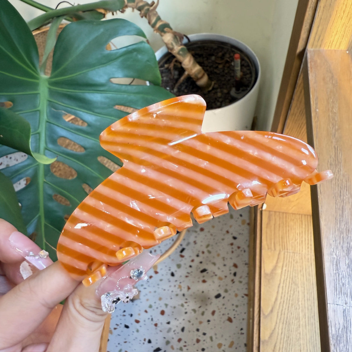 DIY Custom Big Hair Claw
