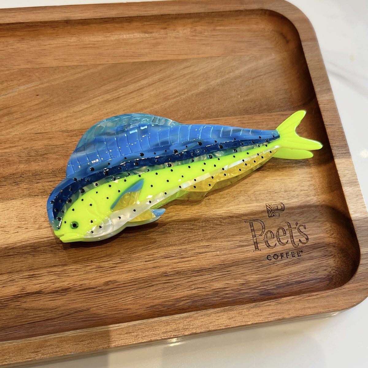 ocean series sea turtle, dolphin, goldfish hair claw