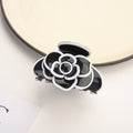 Camellia flower hair claw