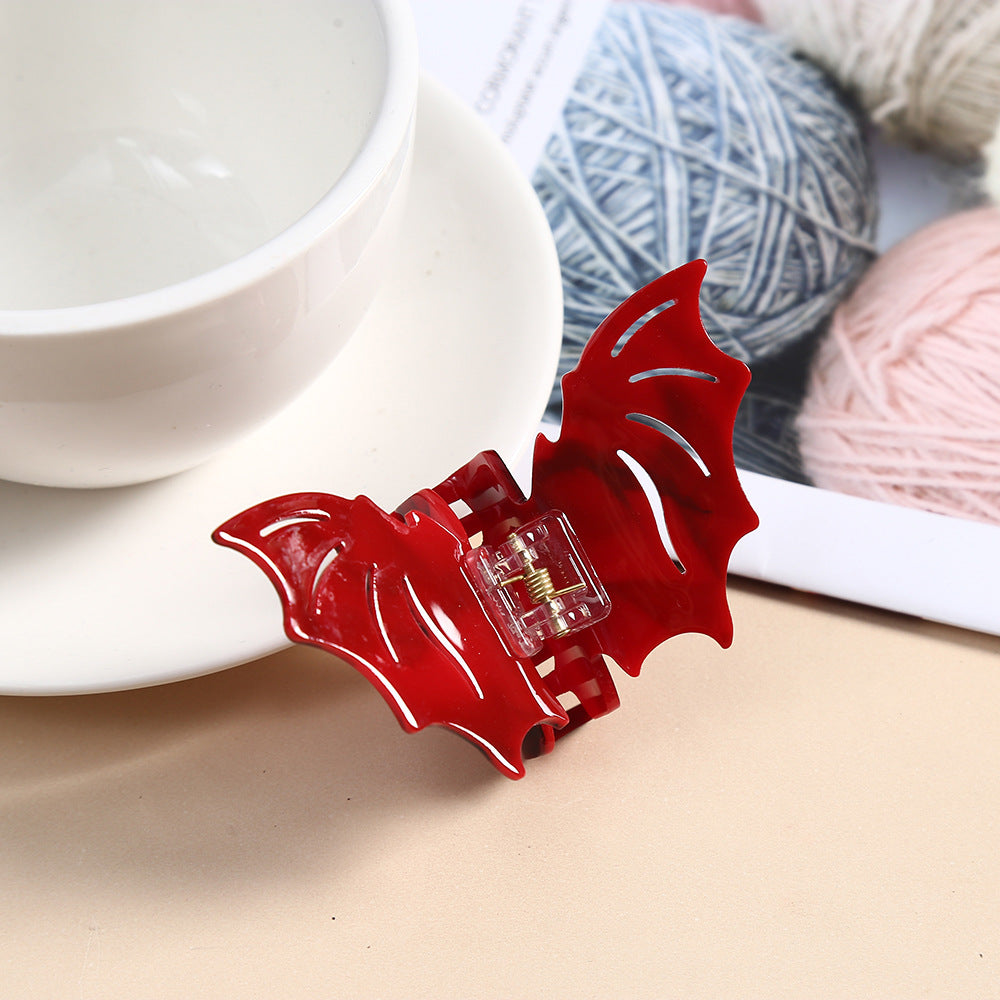 Bat hairpin Halloween funny hair clip