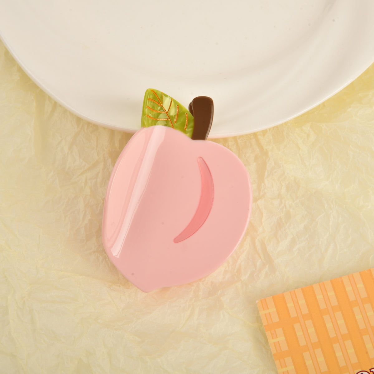 fruit strawberry hair claw