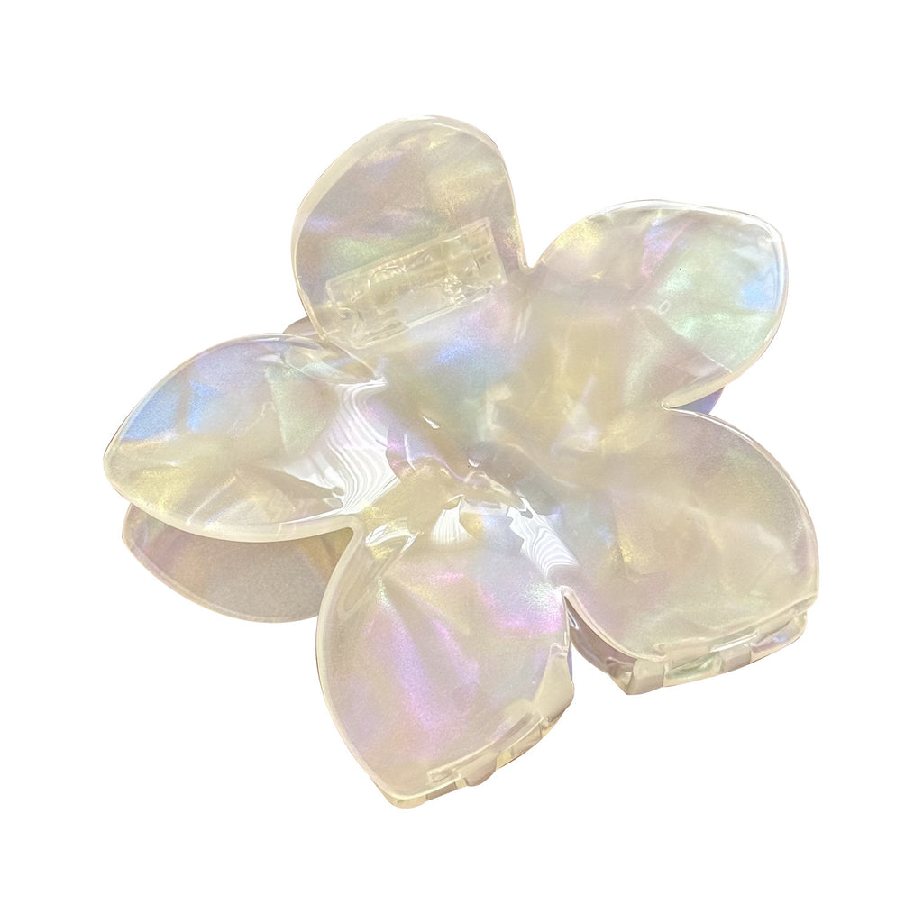 Premium sense colorful egg flower hair claw